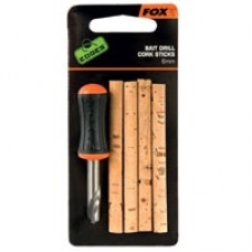 Fox Edges Bait Drill + 6mm Corksticks